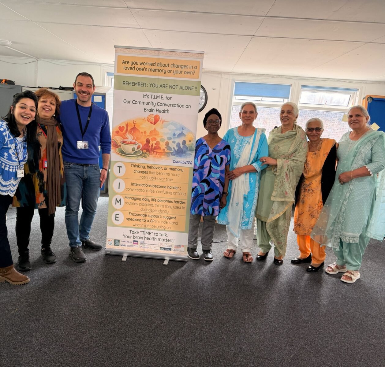 The CommUniTEA project brings TIME to dementia care
